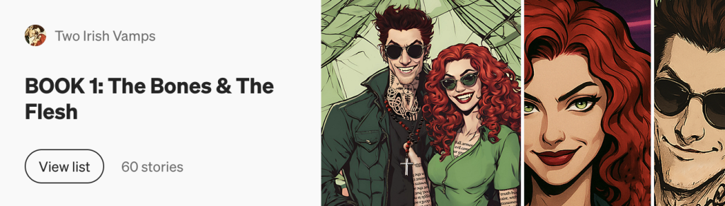 Two Irish Vamps on Medium.